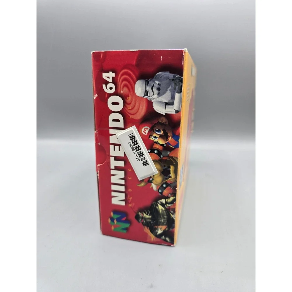 Nintendo 64 N64 Controller Red Original‎ OEM Wired Gamepad with Box NUS-005